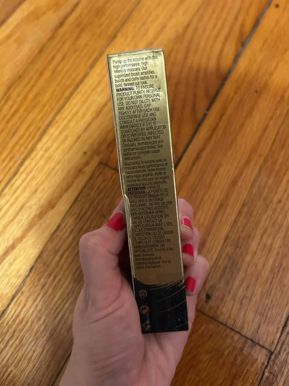 Elizabeth Arden Standing Ovation Mascara # 01 Intense Black 0.29 Oz / 8.2